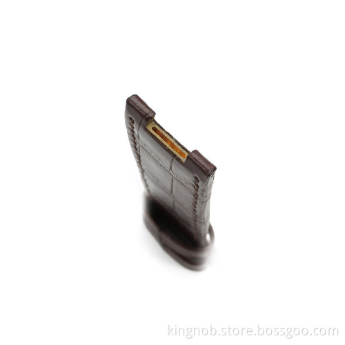 PP02 Alligator Leather Handcraft Brown Straps For PP Pearly Nautilus